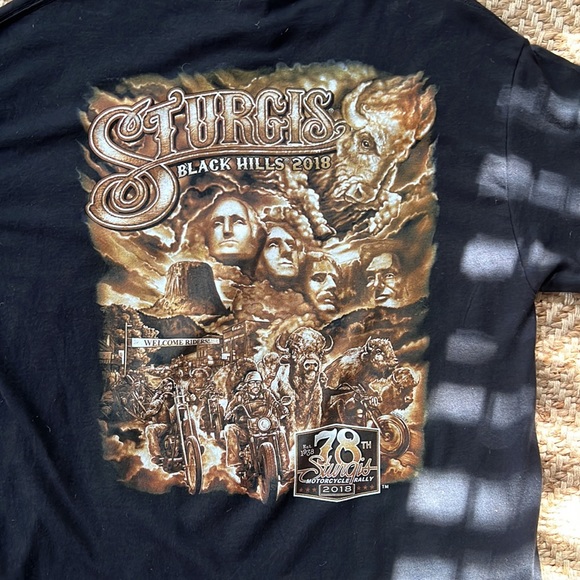 2018 Sturgis rally shirt size Large. Only worn once. - Picture 5 of 5